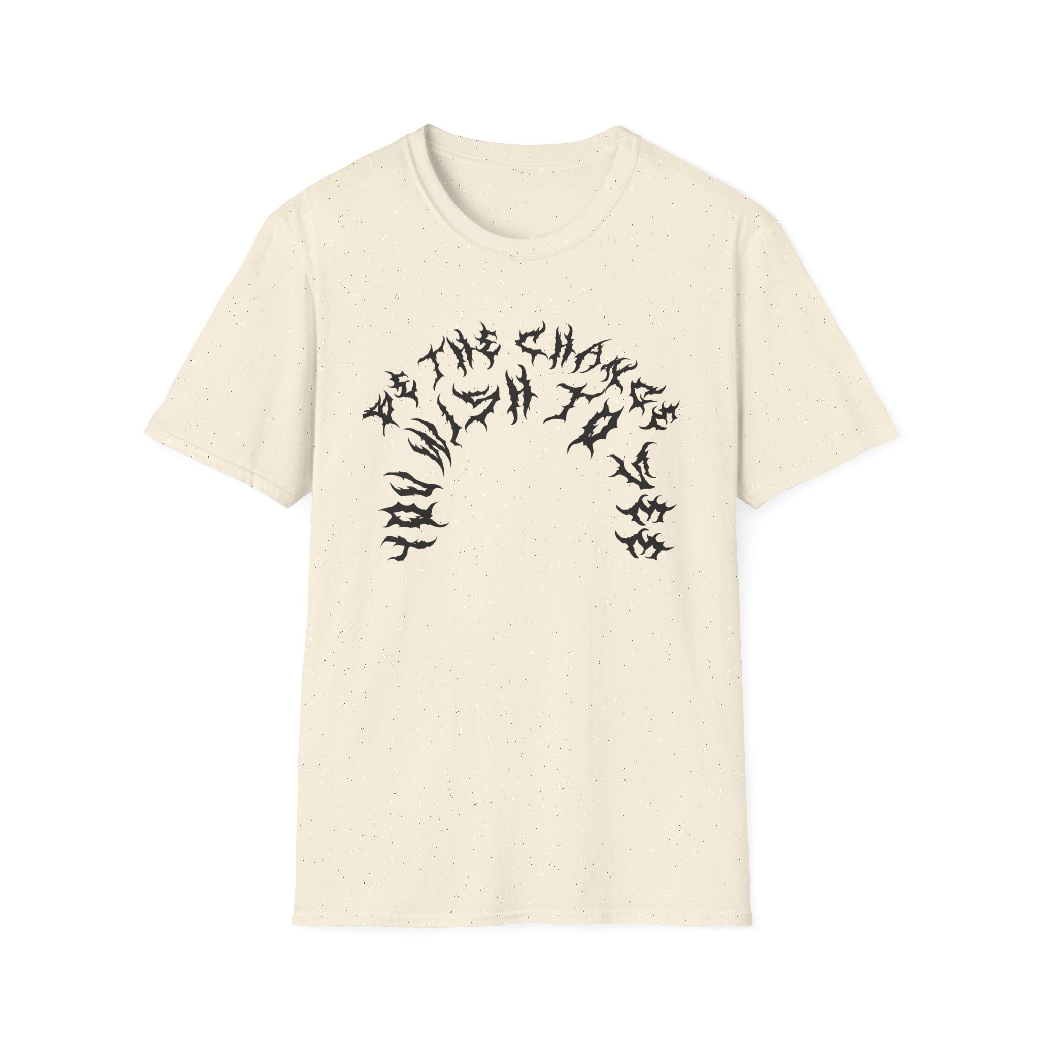 Lundr Be The Change Black Text Tee