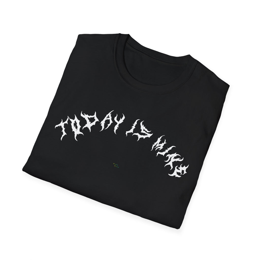 Lundr Today Is Mine White Text Tee