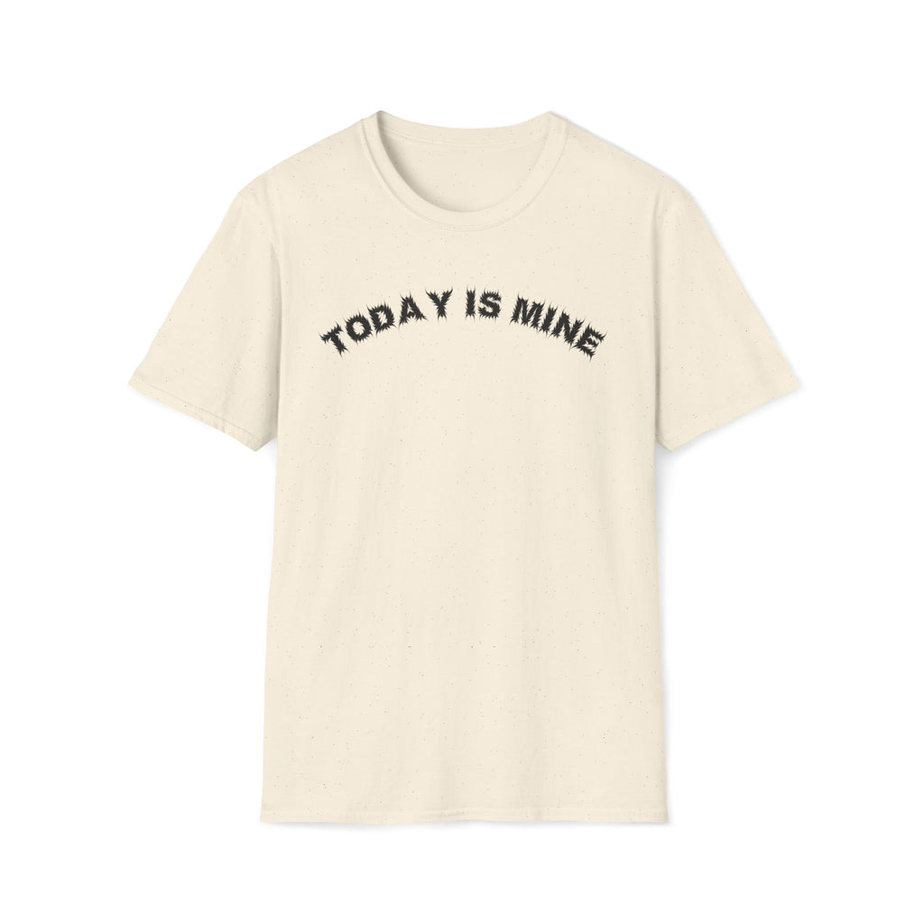 Bildsa Today Is Mine Black Text Tee