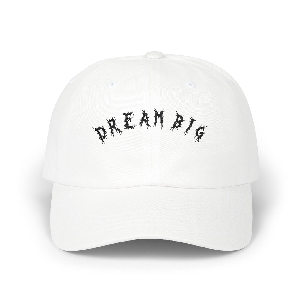 Hvita Dream Big Black Text Dad Hat