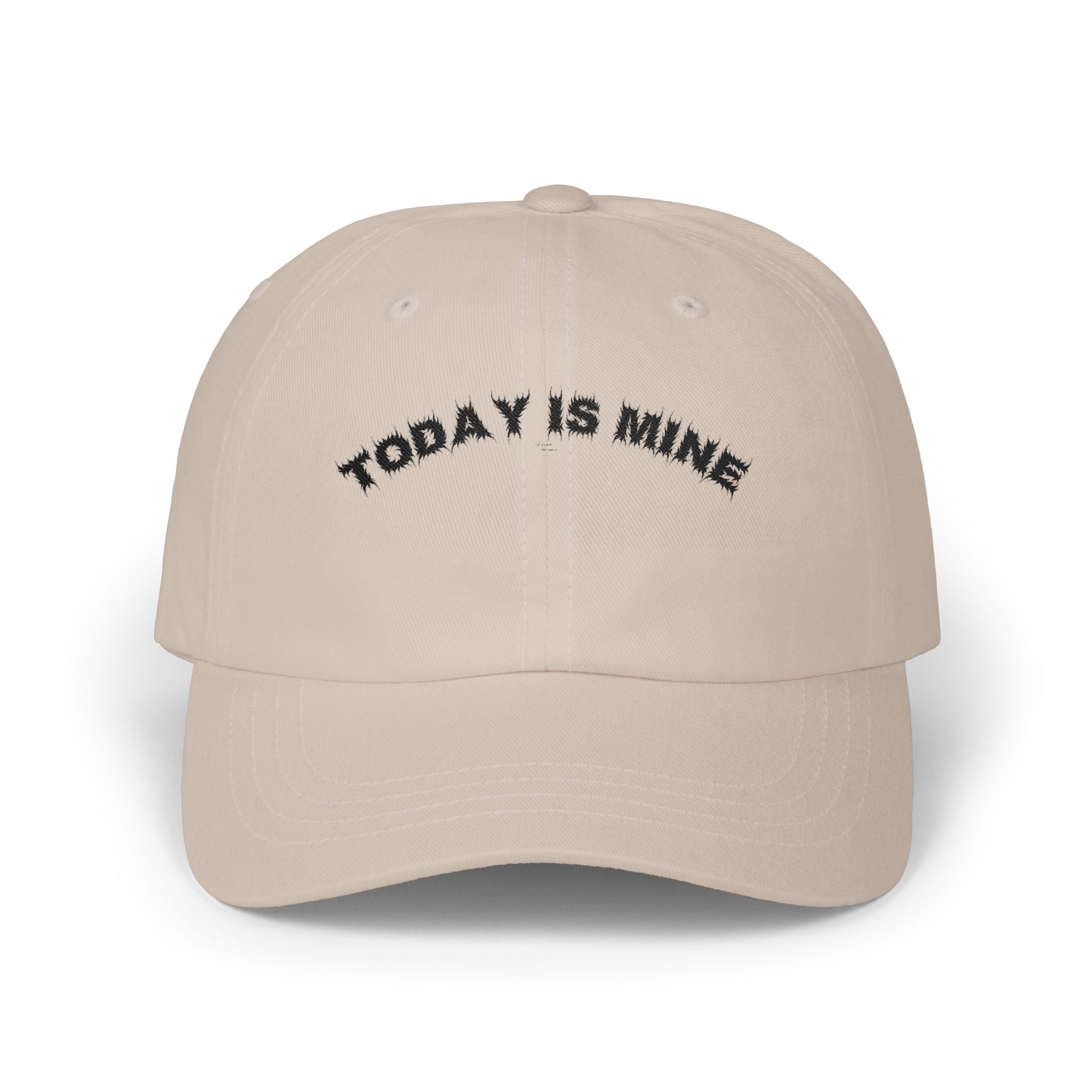 Bildsa Today Is Mine Black Text Dad Hat