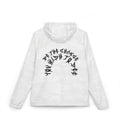 Lundr Be The Change Black Text Windbreaker