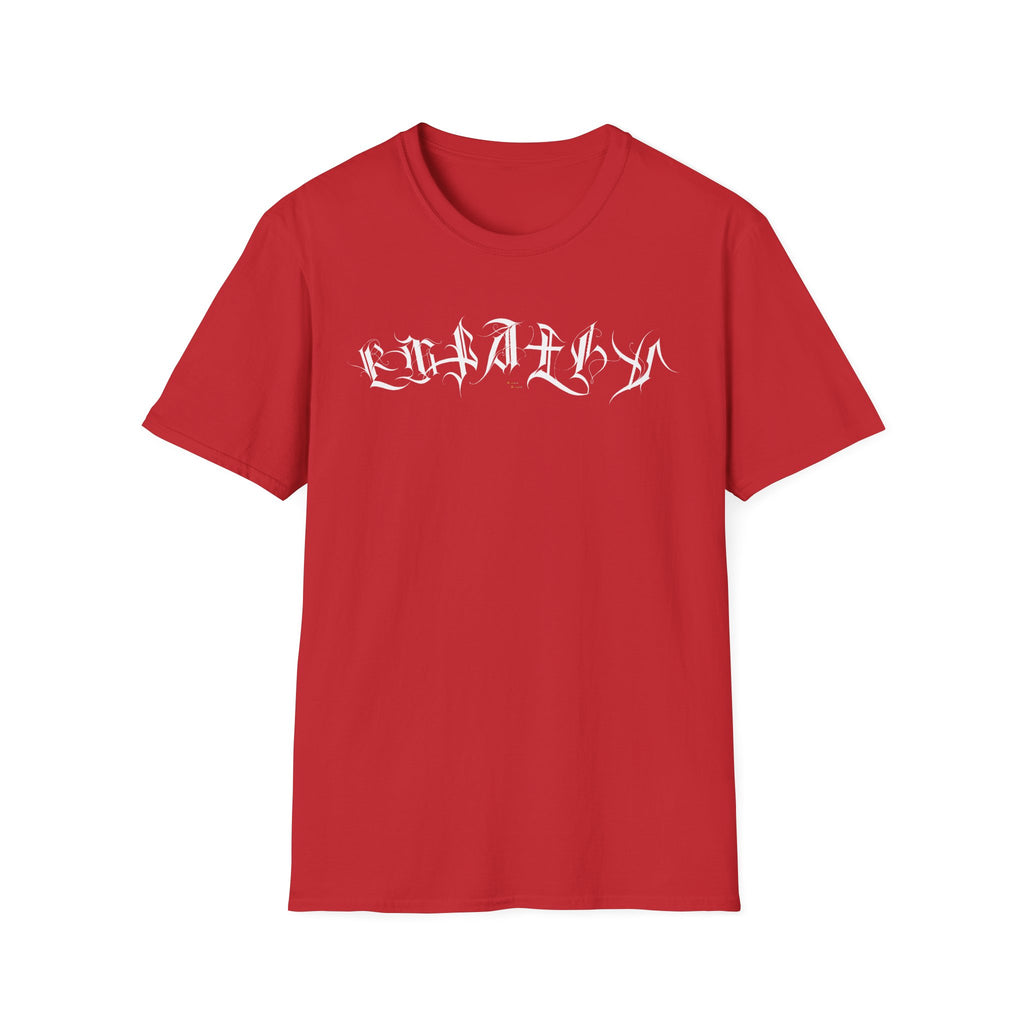 Ellioaey Empathy White Text Tee