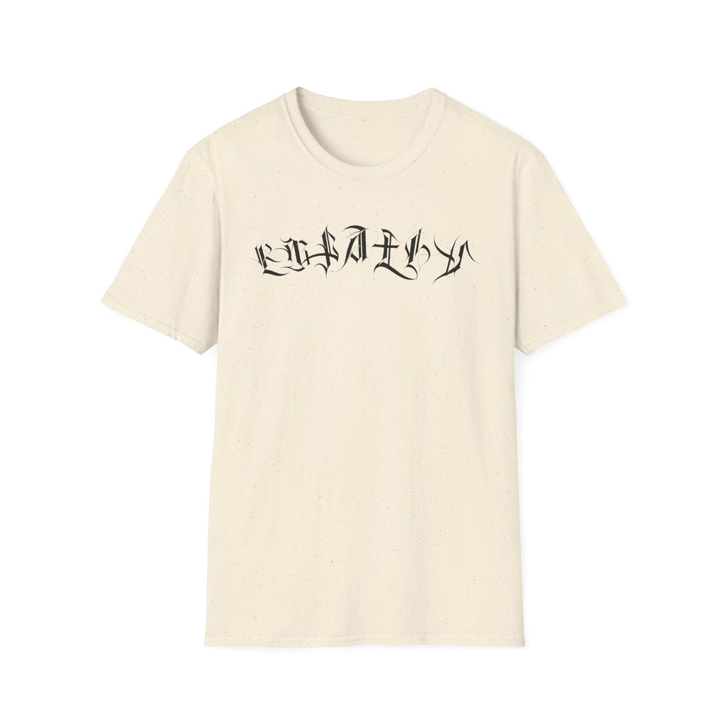 Ellioaey Empathy Black Text Tee