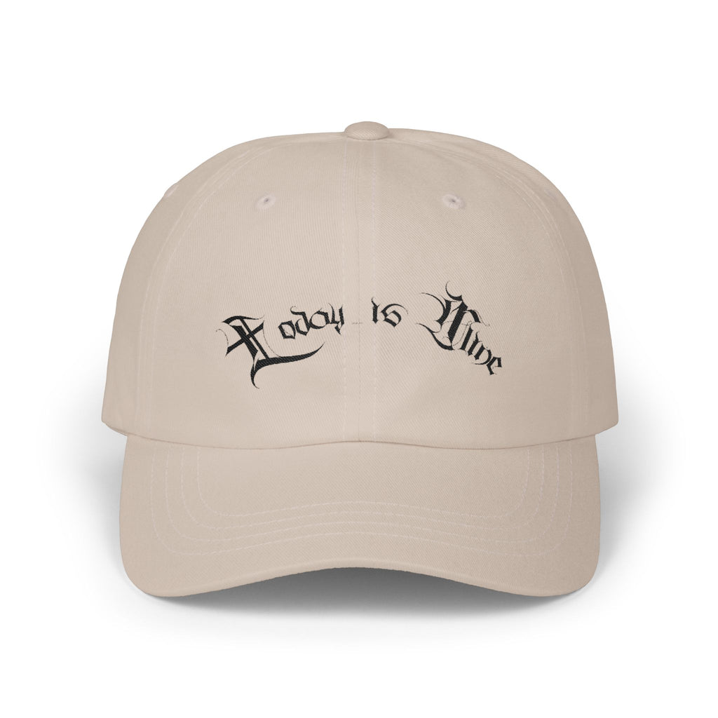 Ellioaey Today Is Mine Black Text Dad Hat