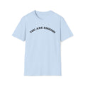 Bildsa You Are Enough Black Text Tee