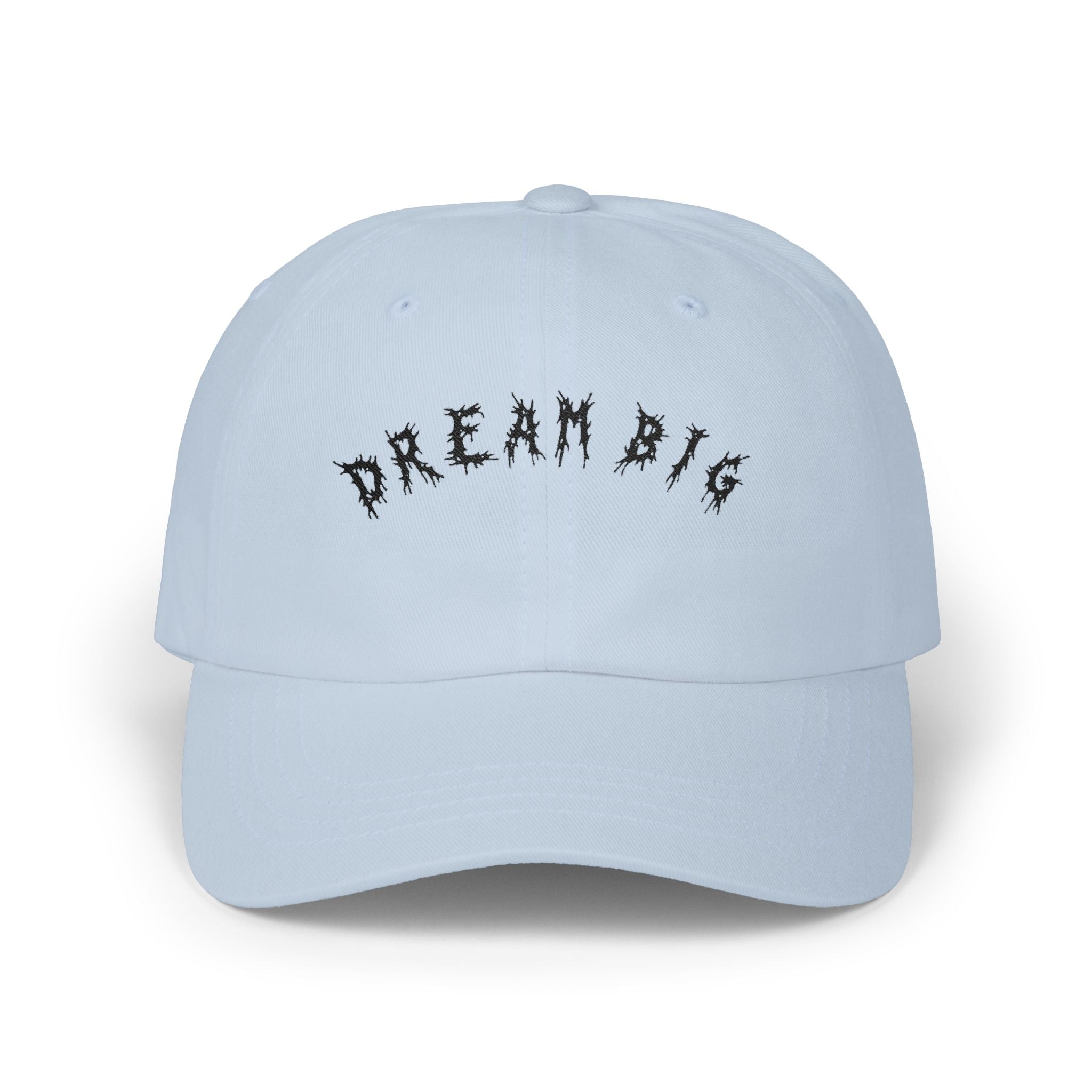 Hvita Dream Big Black Text Dad Hat