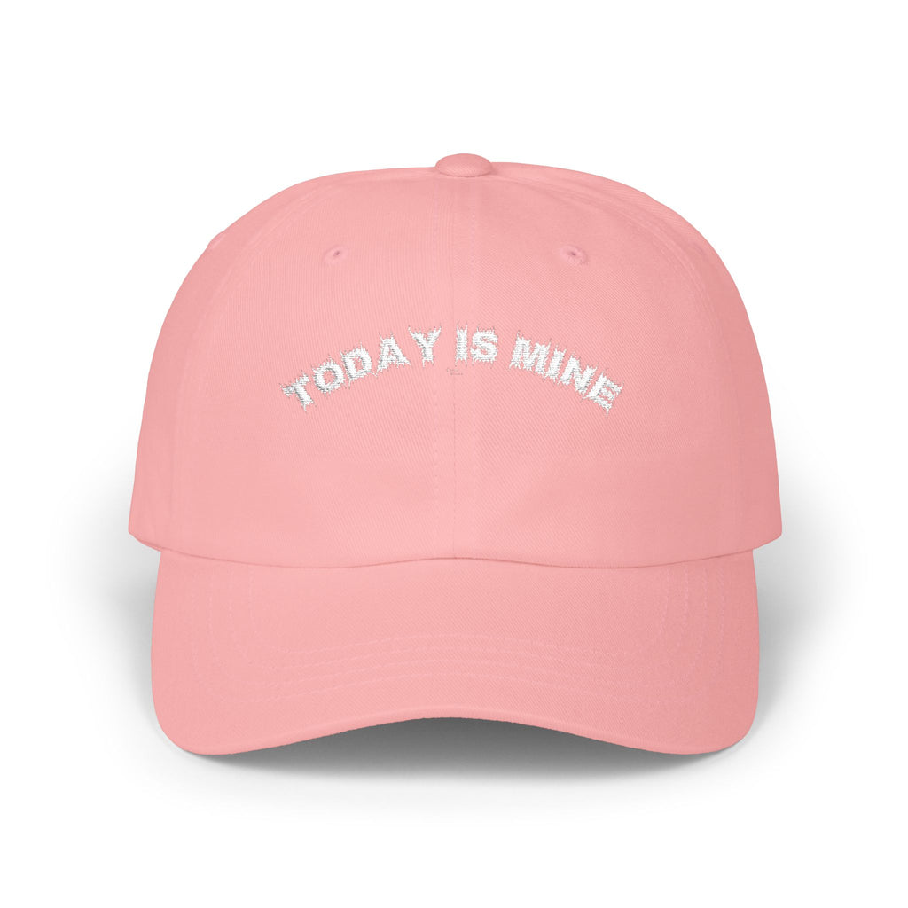 Bildsa Today Is Mine White Text Dad Hat