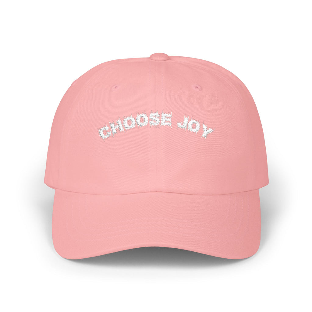 Bildsa Choose Joy White Text Dad Hat