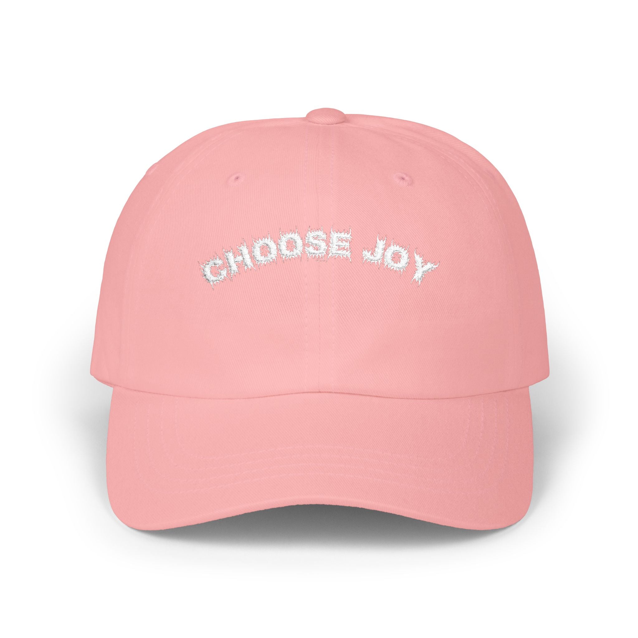 Bildsa Choose Joy White Text Dad Hat