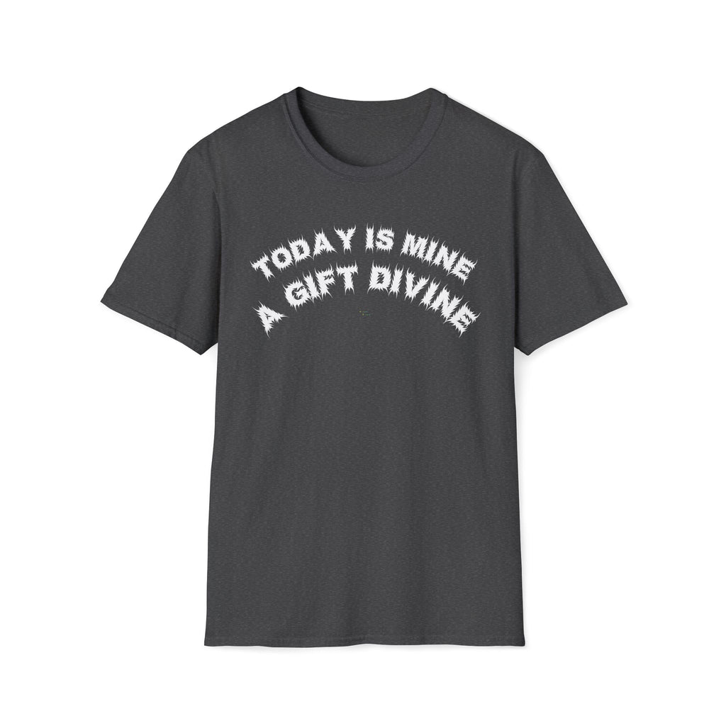 Bildsa A Gift Divine White Text Tee