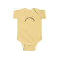 Lundr Believe In Yourself Black Text Baby Onesie