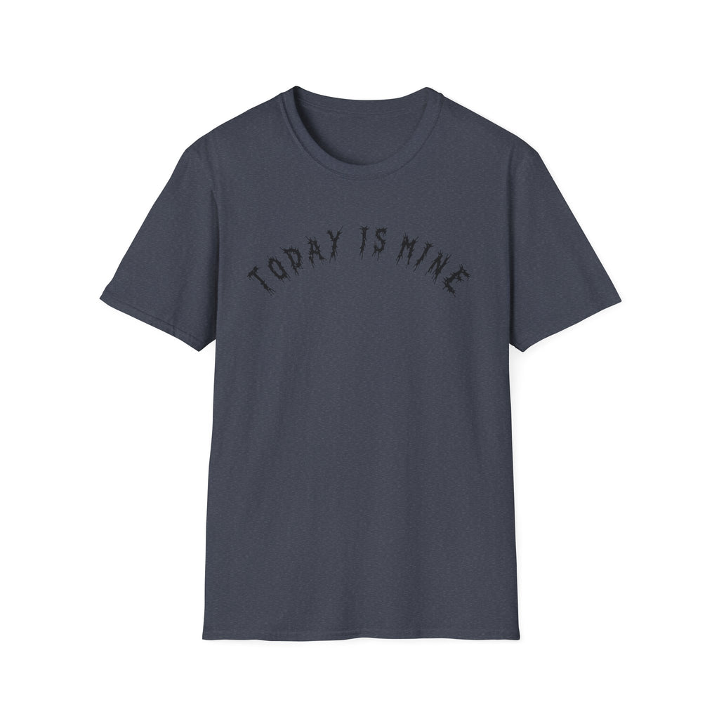 Hvita Today Is Mine Black Text Tee