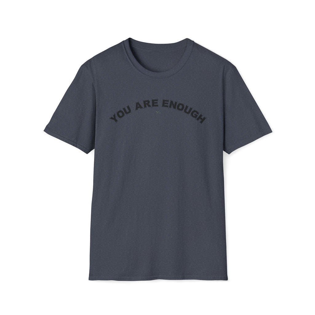 Bildsa You Are Enough Black Text Tee