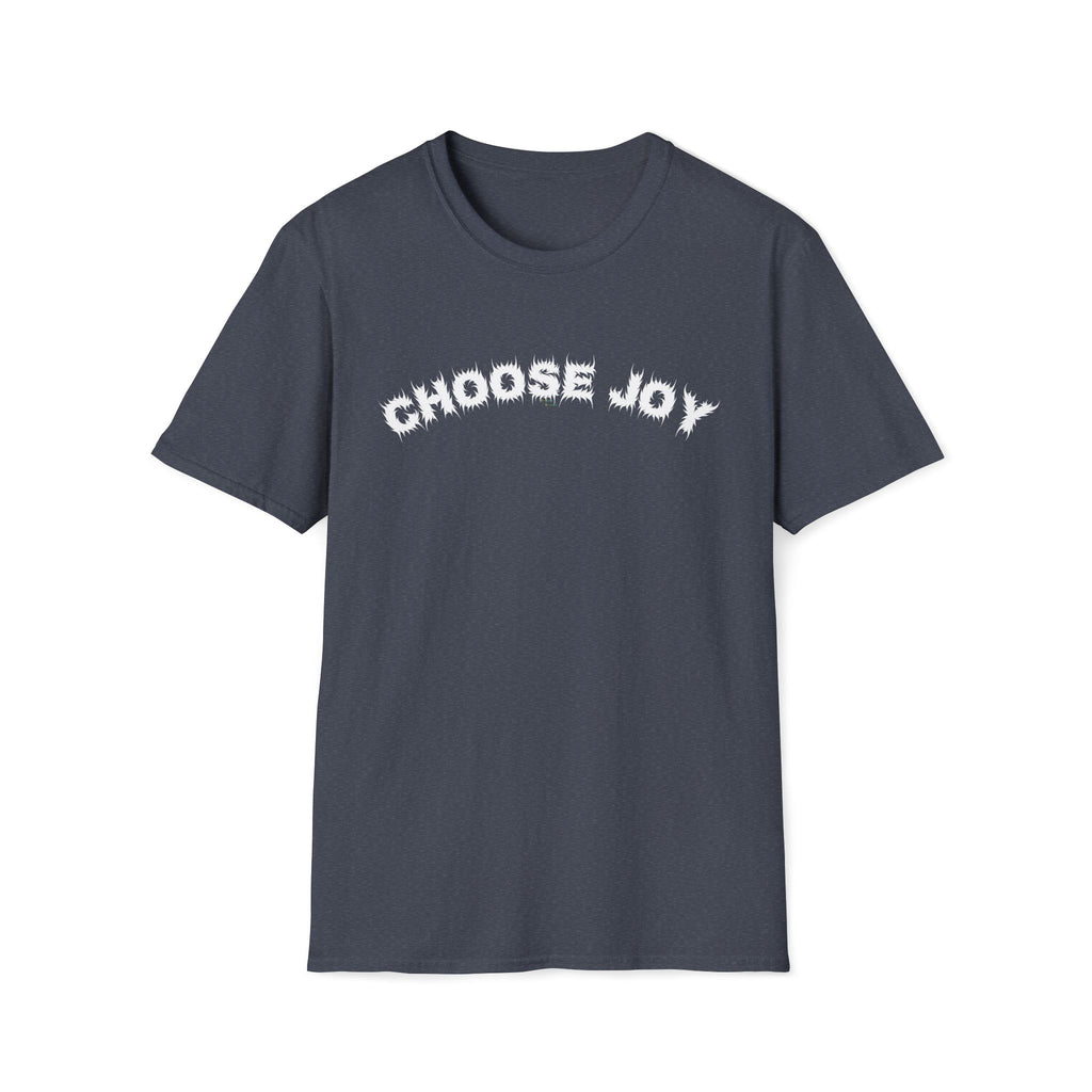 Bildsa Choose Joy White Text Tee