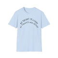 Hvita My Heart Is Light Black Text Tee