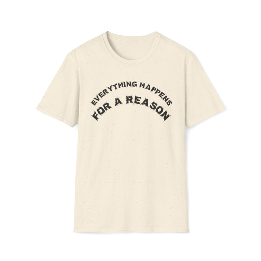 Bildsa Everything Happens Black Text Tee
