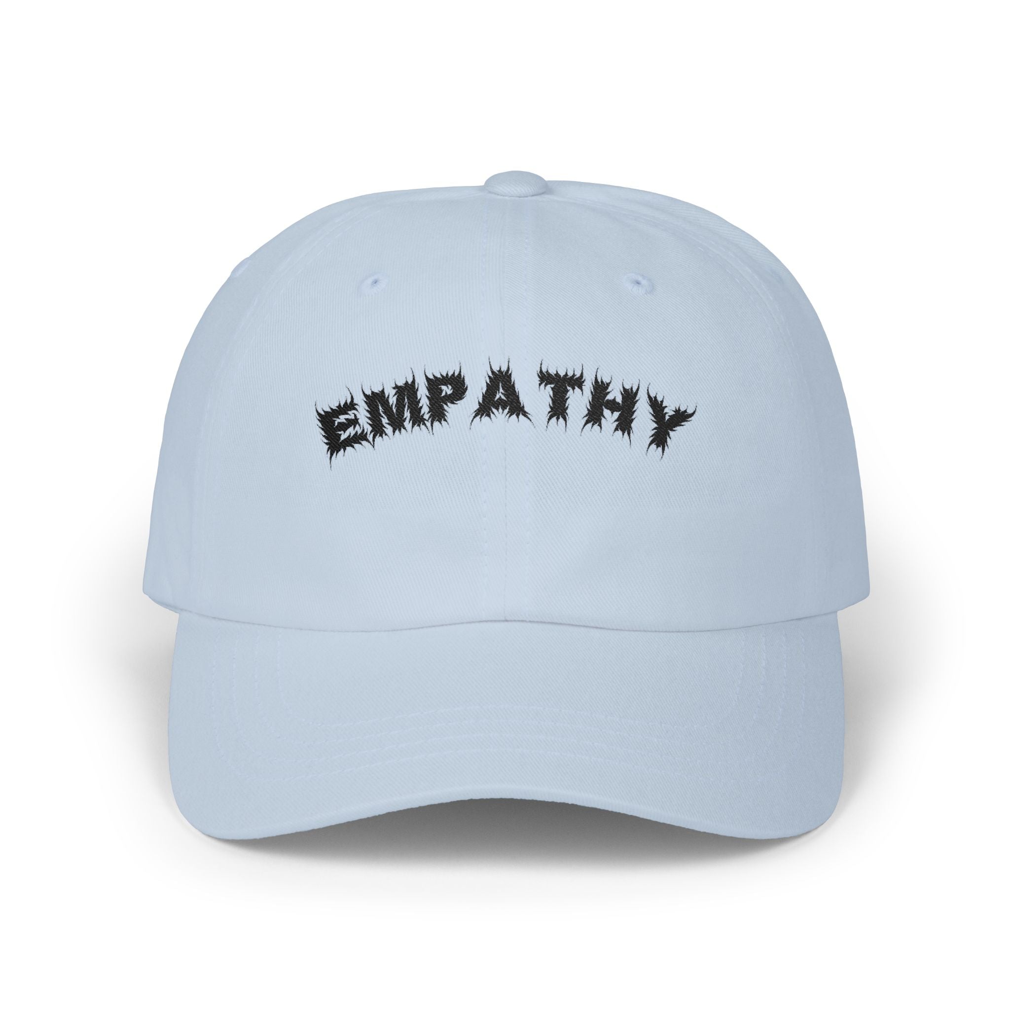 Bildsa Empathy Black Text Dad Hat