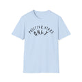 Hvita Positive Vibes Black Text Tee
