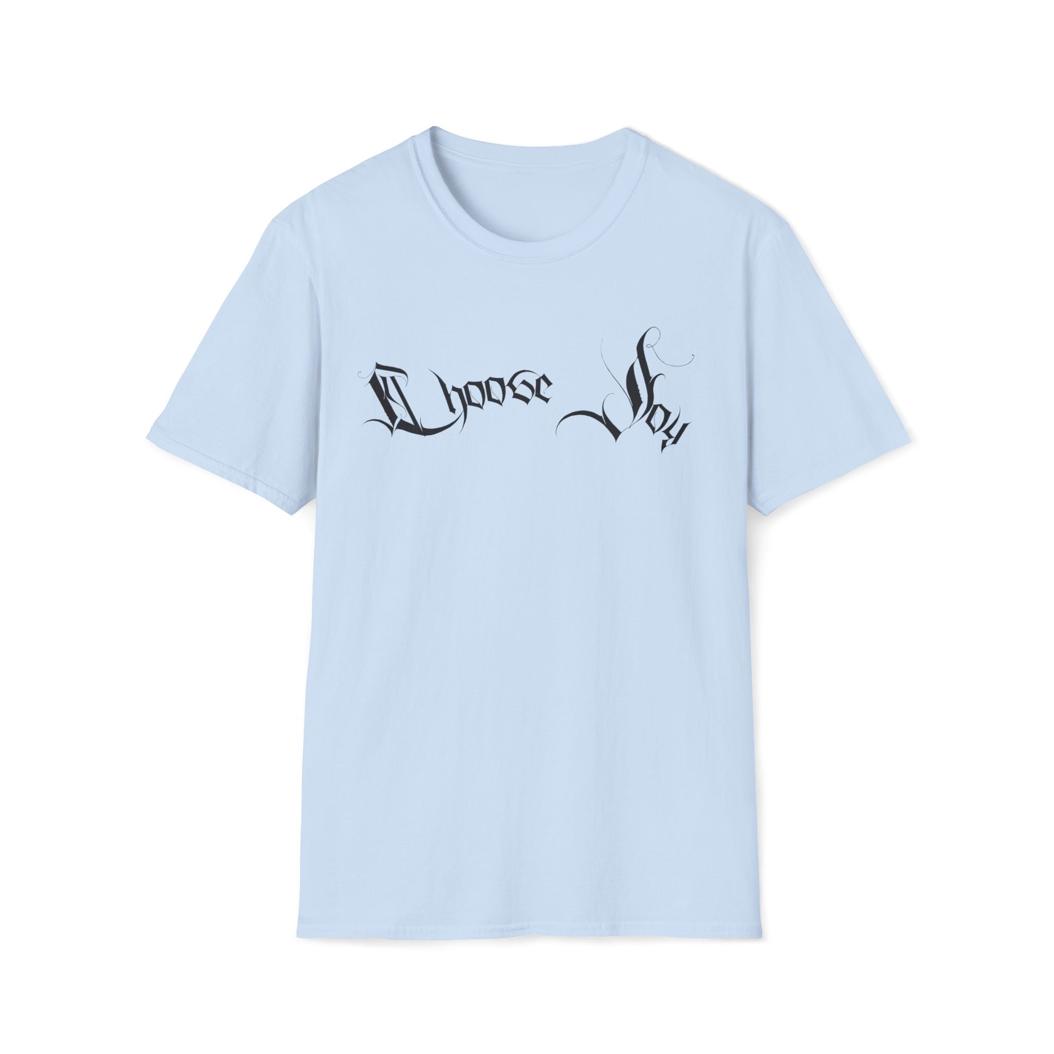 Ellioaey Choose Joy Black Text Tee