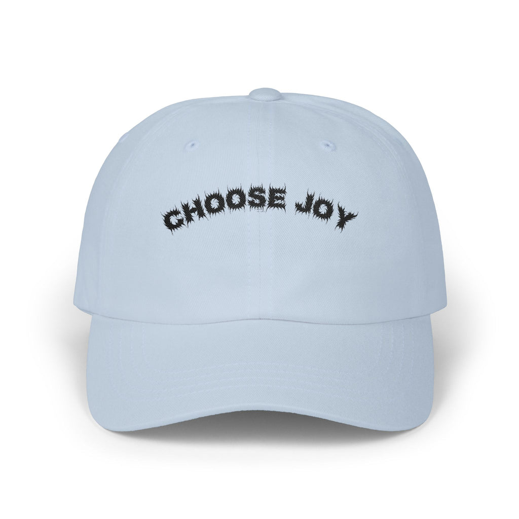 Bildsa Choose Joy Black Text Dad Hat