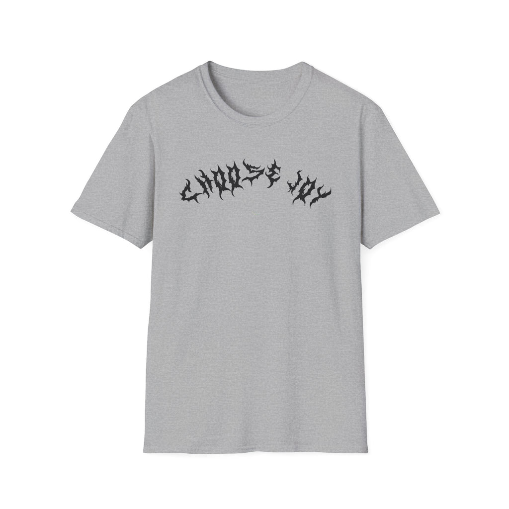 Lundr Choose Joy Black Text Tee