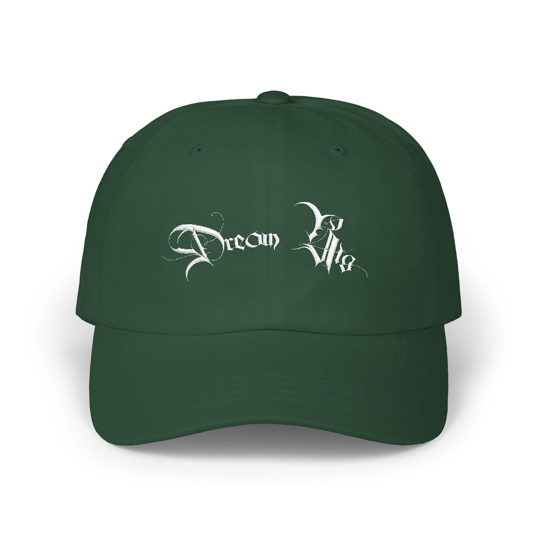 Ellioaey Dream Big White Text Dad Hat