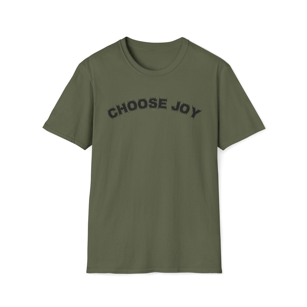 Bildsa Choose Joy Black Text Tee