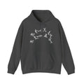 Ellioaey My Heart Is Light White Text Hoodie