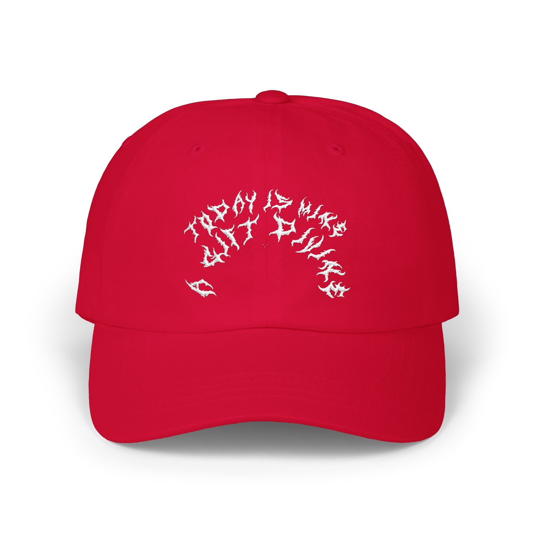 Lundr A Gift Divine White Text Dad Hat