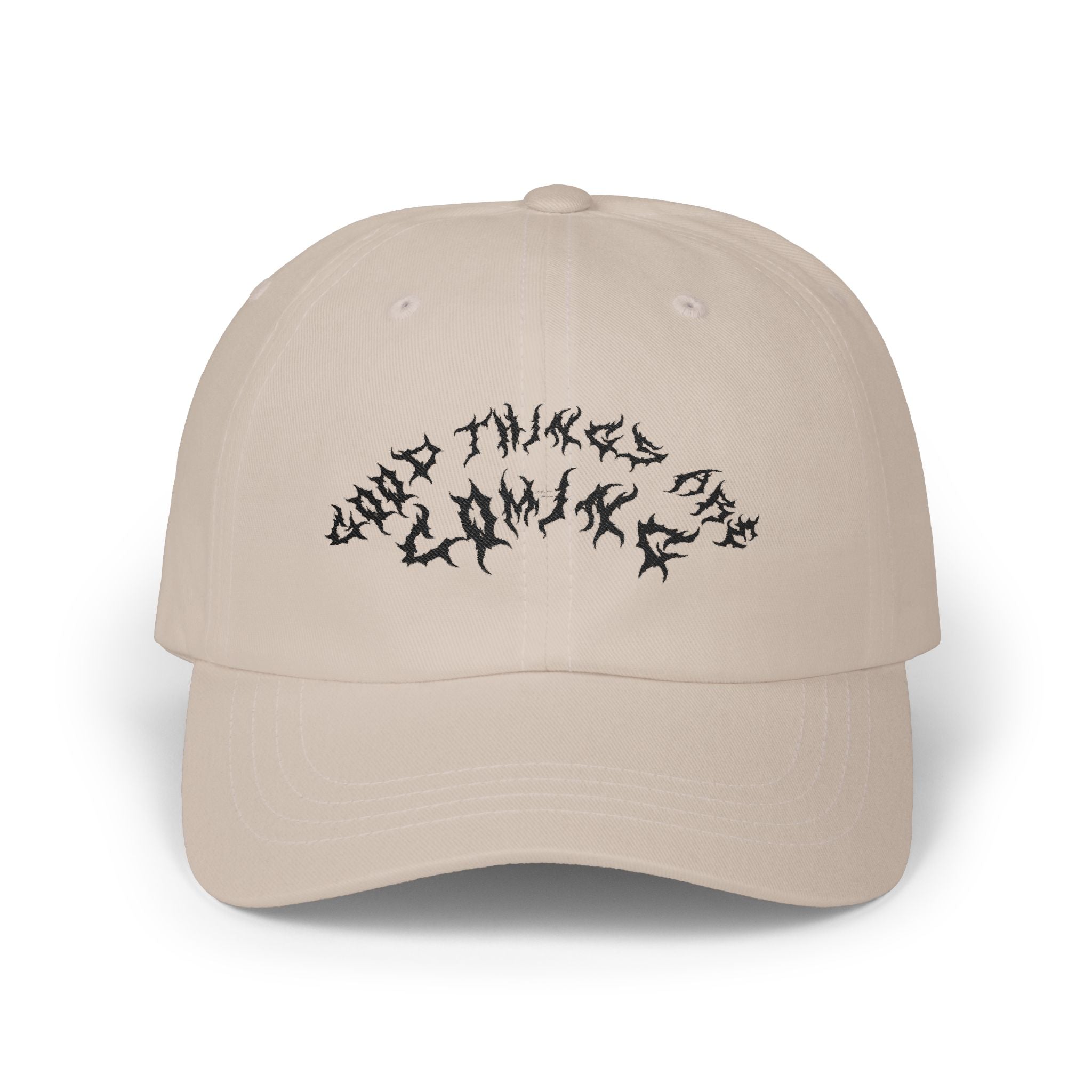 Lundr Good Things Are Coming Black Text Dad Hat