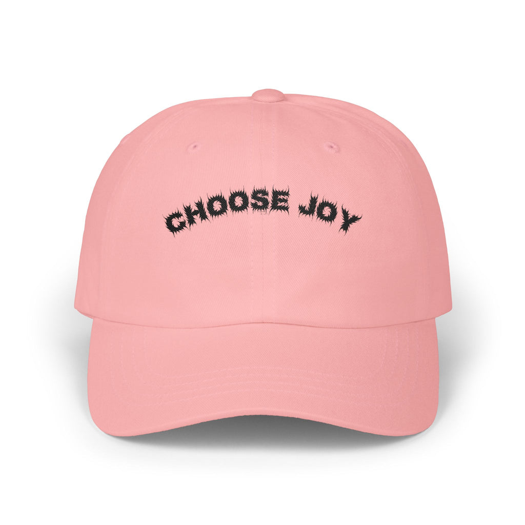Bildsa Choose Joy Black Text Dad Hat