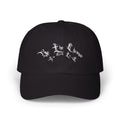 Ellioaey Be The Change White Text Dad Hat