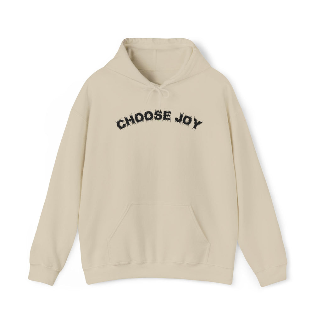 Bildsa Choose Joy Black Text Hoodie