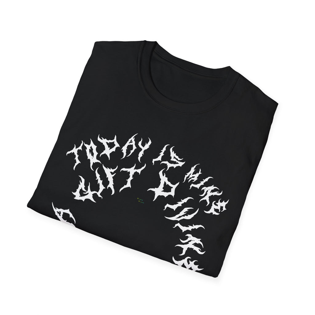 Lundr A Gift Divine White Text Tee