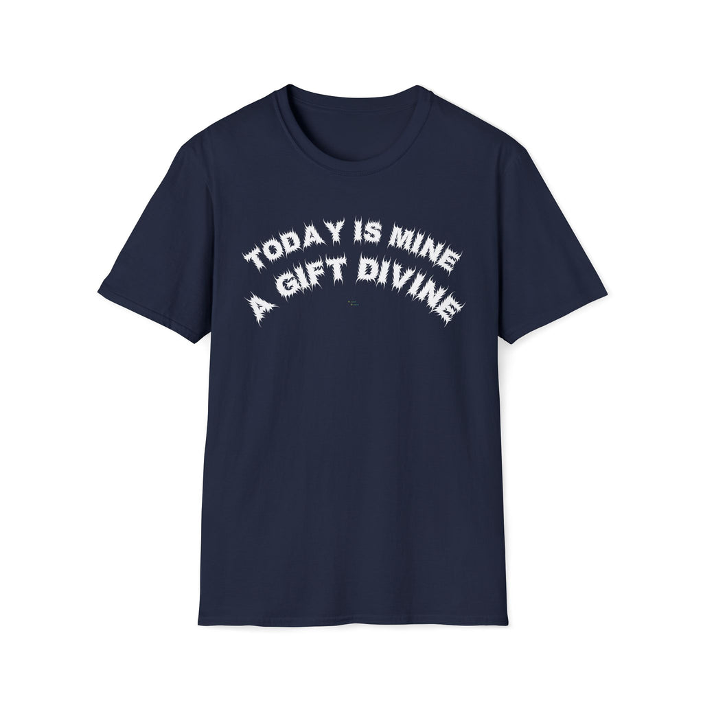 Bildsa A Gift Divine White Text Tee