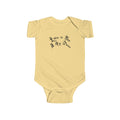 Ellioaey A Gift Divine Black Text Baby Onesie