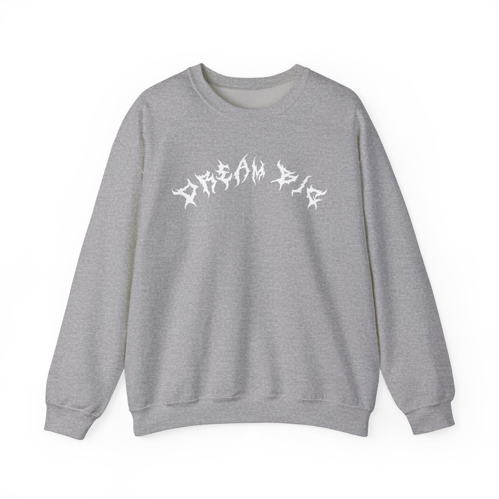 Lundr Dream Big White Text Crewneck