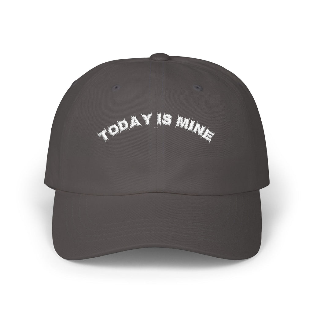 Bildsa Today Is Mine White Text Dad Hat