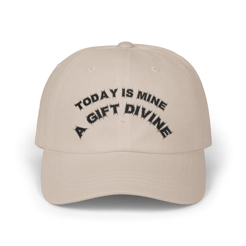 Bildsa A Gift Divine Black Text Dad Hat