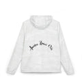 Ellioaey Positive Vibes Black Text Windbreaker