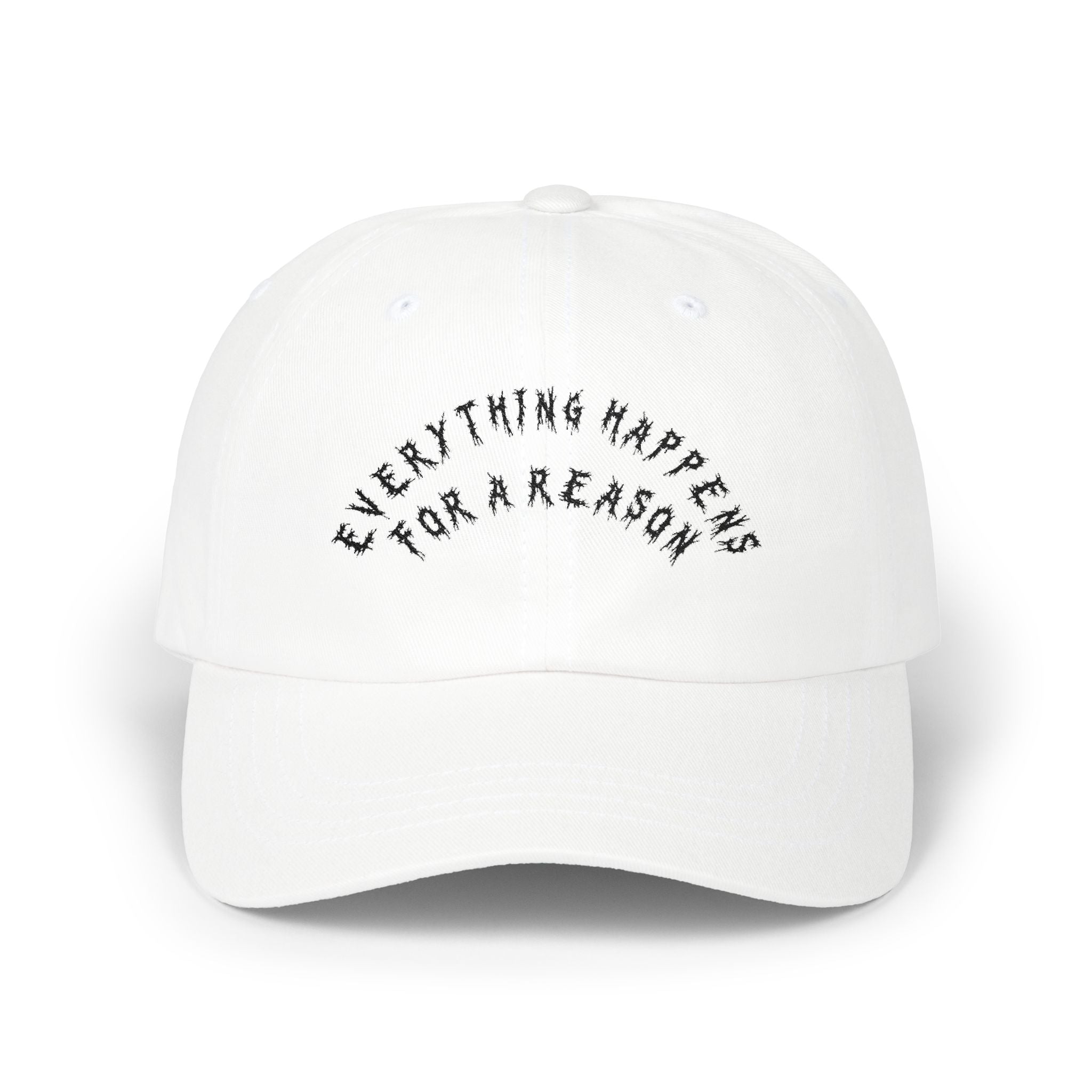 Hvita Dream Big White Text Dad Hat