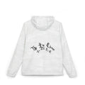 Ellioaey Be The Change Black Text Windbreaker