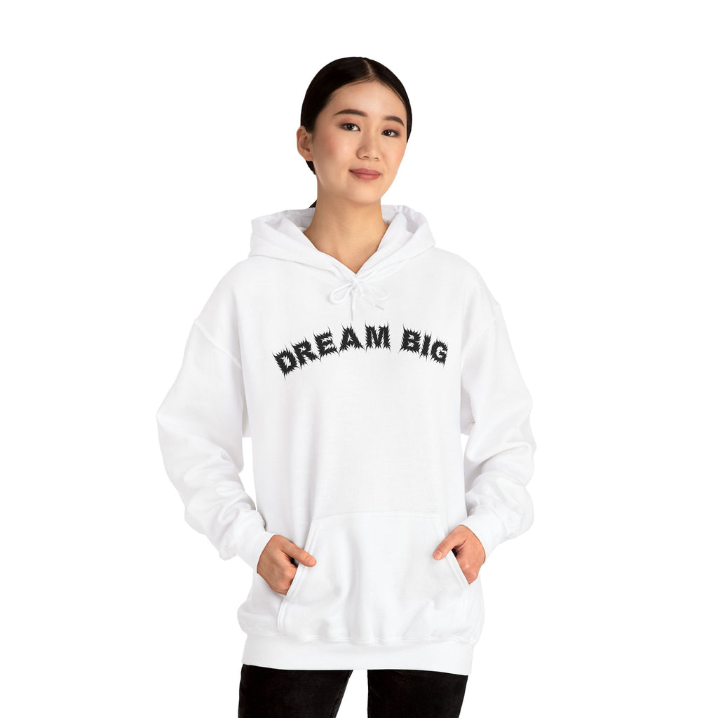 Bildsa Dream Big Black Text Hoodie
