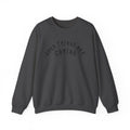 Hvita Good Things Are Coming Black Text Crewneck