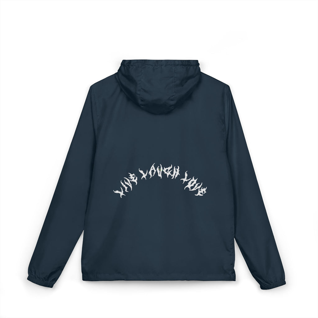 Lundr Live Laugh Love White Text Windbreaker