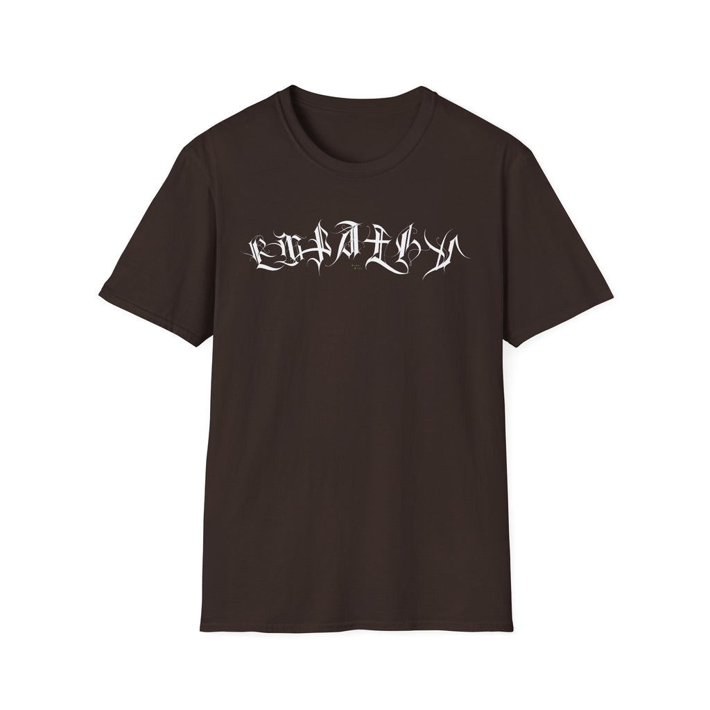 Ellioaey Empathy White Text Tee