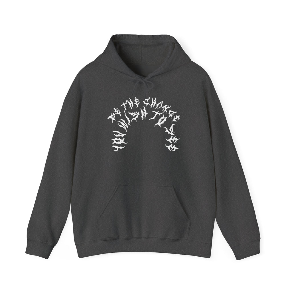 Lundr Be The Change White Text Hoodie
