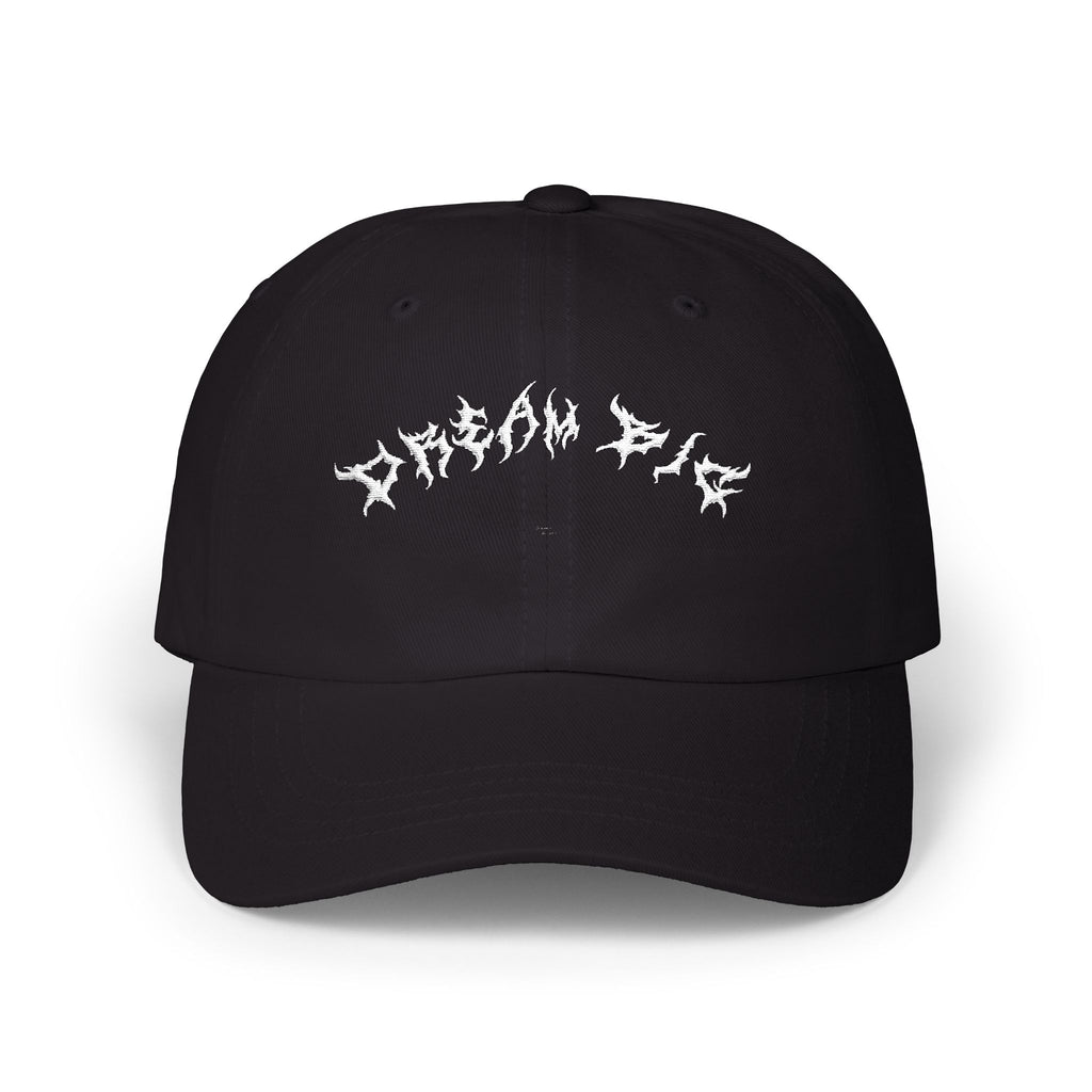 Lundr Dream Big White Text Dad Hat