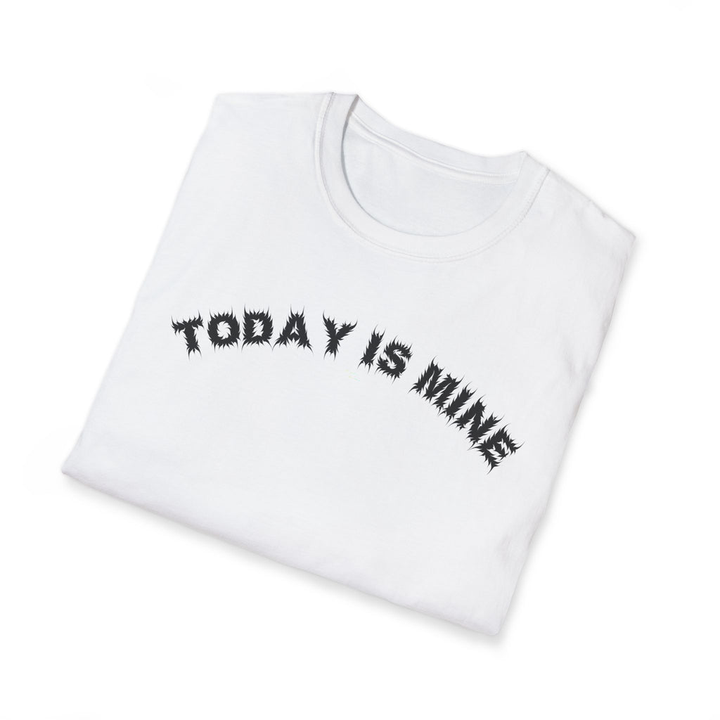 Bildsa Today Is Mine Black Text Tee